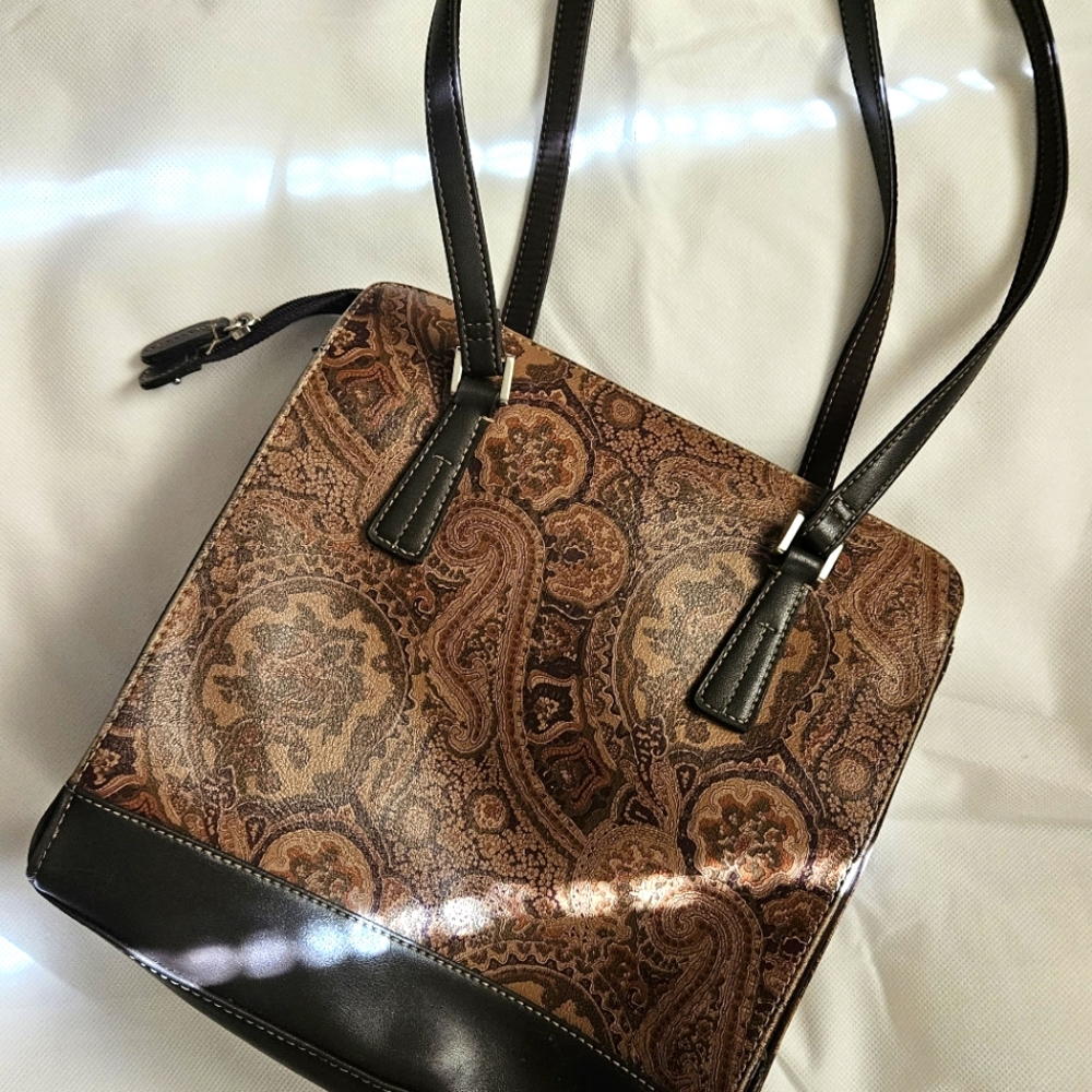 Liz Claiborne Paisley Handbag